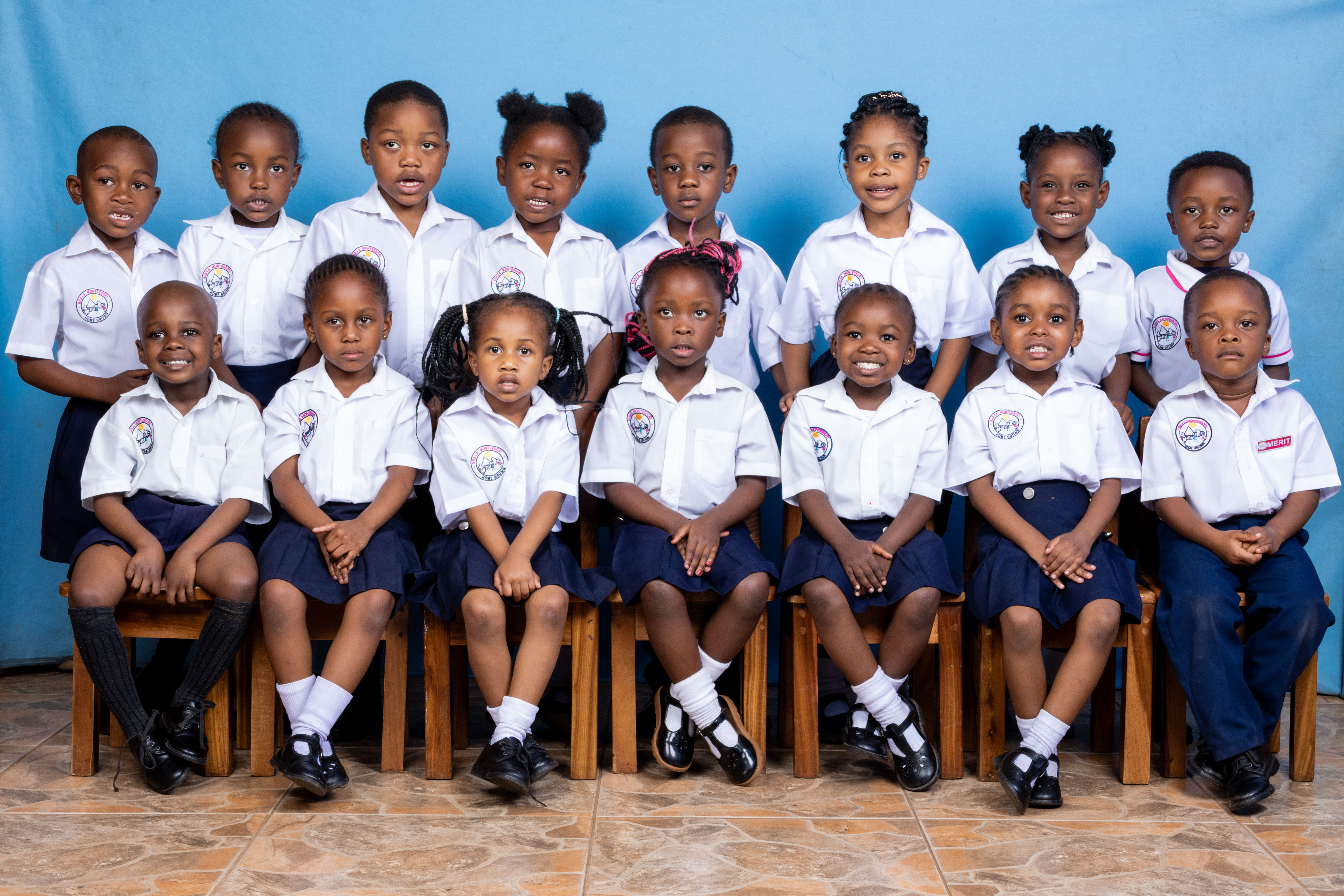 Khaya Montessori learners