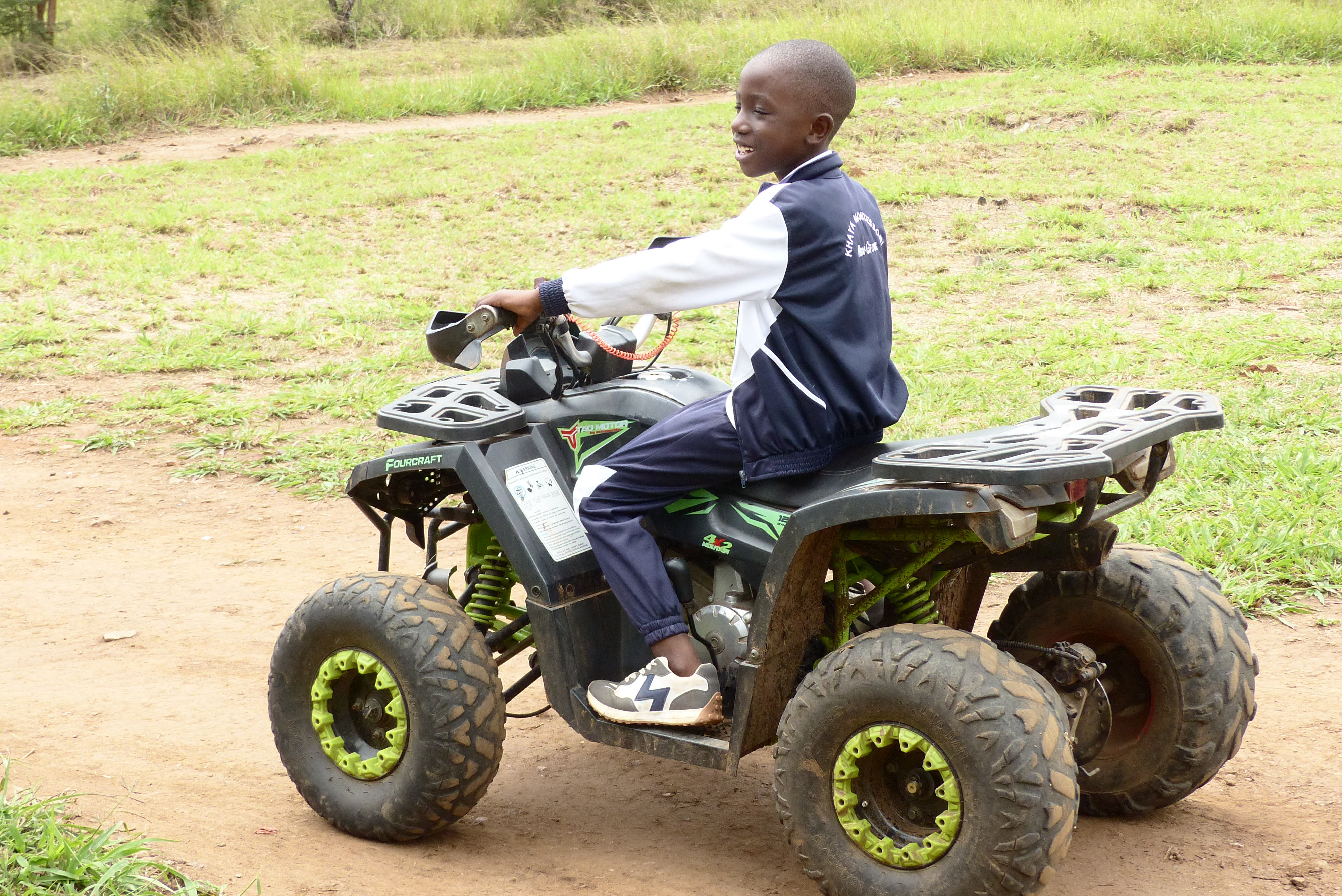 Quad biking